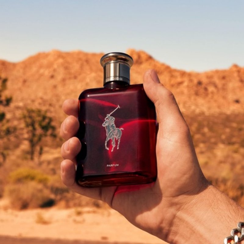 Ralph Lauren Polo Red Men's Cologne Ambery Woody Intense Fragrance 1.36 Fl Oz