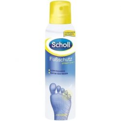 Scholl Foot Fungus Protection Spray Mild Foot Deodorant with Long-lasting Effect Against Unpleasant Odors 150ml