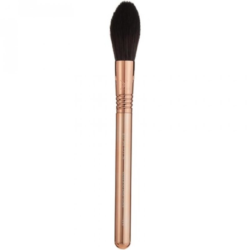 Sigma Beauty Iconic Rose Gold Brush Set 5 Makeup Brushes and Makeup Bag - Travel Size