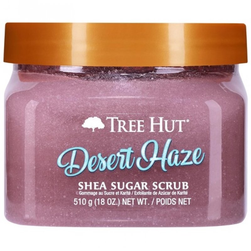 Tree Hut Desert Haze Shea Sugar Exfoliating & Hydrating Body Scrub 18oz Musk