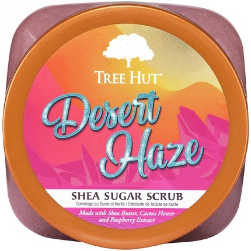 Tree Hut Desert Haze Shea Sugar Exfoliating & Hydrating Body Scrub 18oz Musk