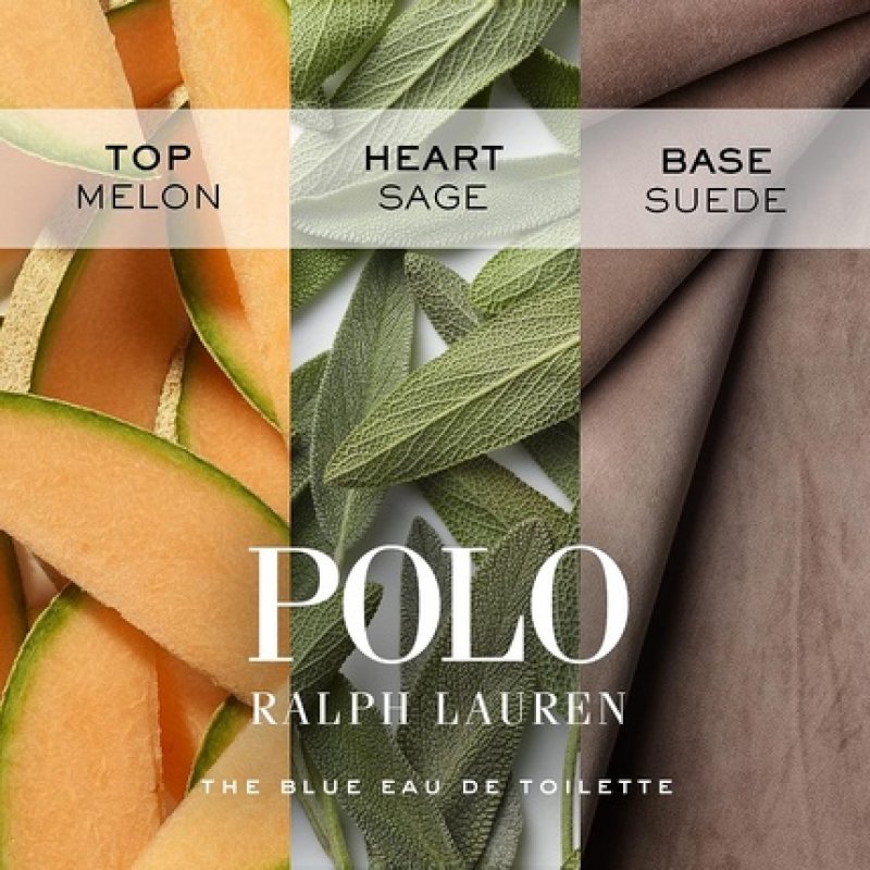 Ralph Lauren Polo Blue Eau de Toilette Men's Cologne 5.1 FL Oz