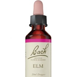 Bach Original Flower Remedy Elm Vegan Formula Flower Essences for Emotional Wellness 1 Dropper Bottle x 20ml