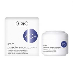ZIAJA 40 Series Moisturizing Anti-Wrinkle Face Cream for Mature Skin 50ml