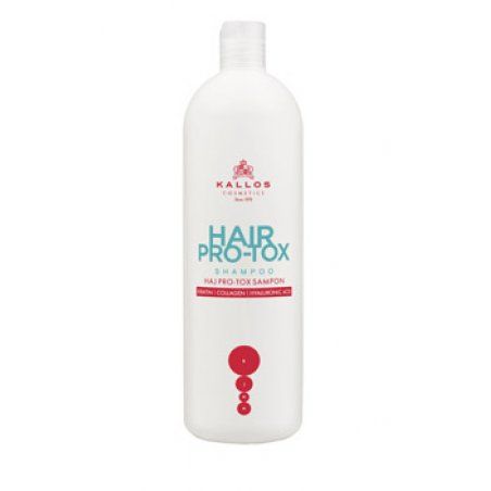 Kallos KJMN Hair Pro-tox Shampoo with Keratin 1000 ml Shampoing Professionnel Unisexe