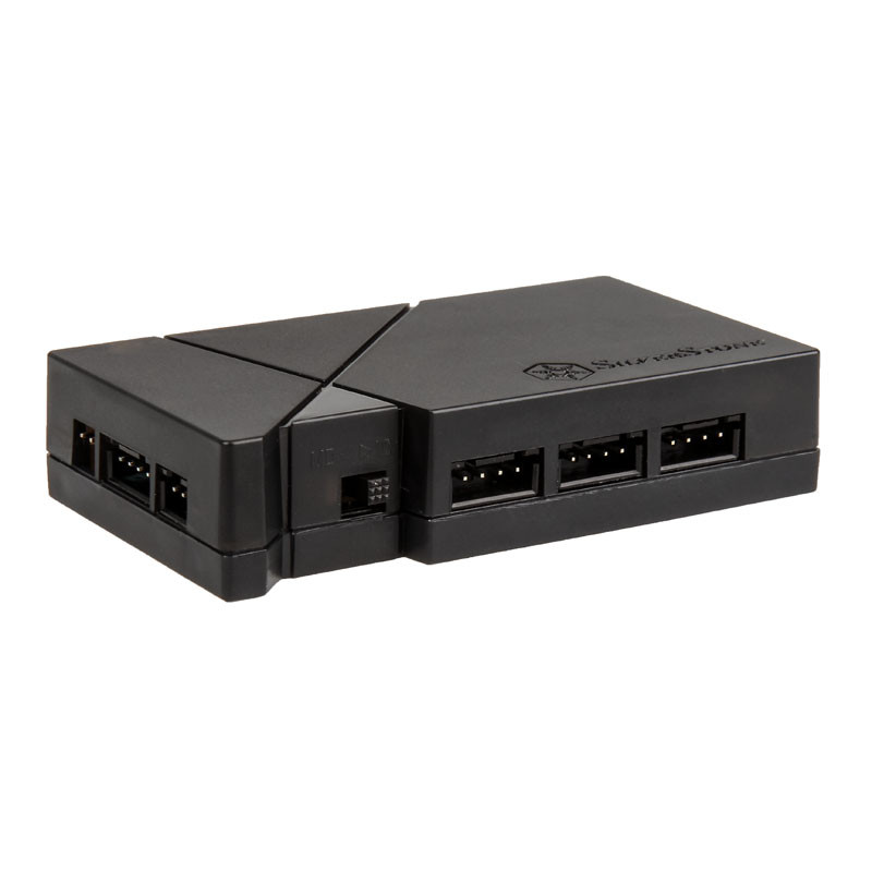 SilverStone compatible SST-LSB01 Kit de contrôle 8 ports + 2 bandes LEDs magnétiques