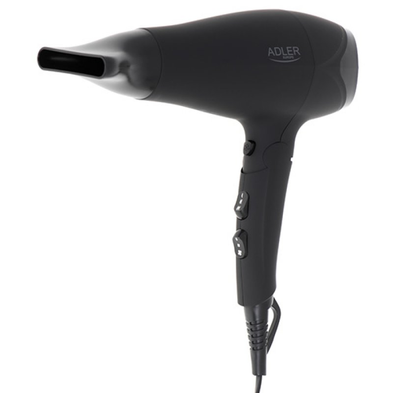 Adler AD 2267 Hair Dryer with Rubber Casing and 2100W Power with Diffuser