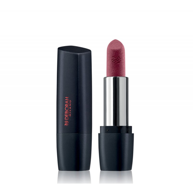 Deborah Milano Red Mat Matte Effect Lipstick with Collagen and Hyaluronic Acid 17 First Kiss 4.5g