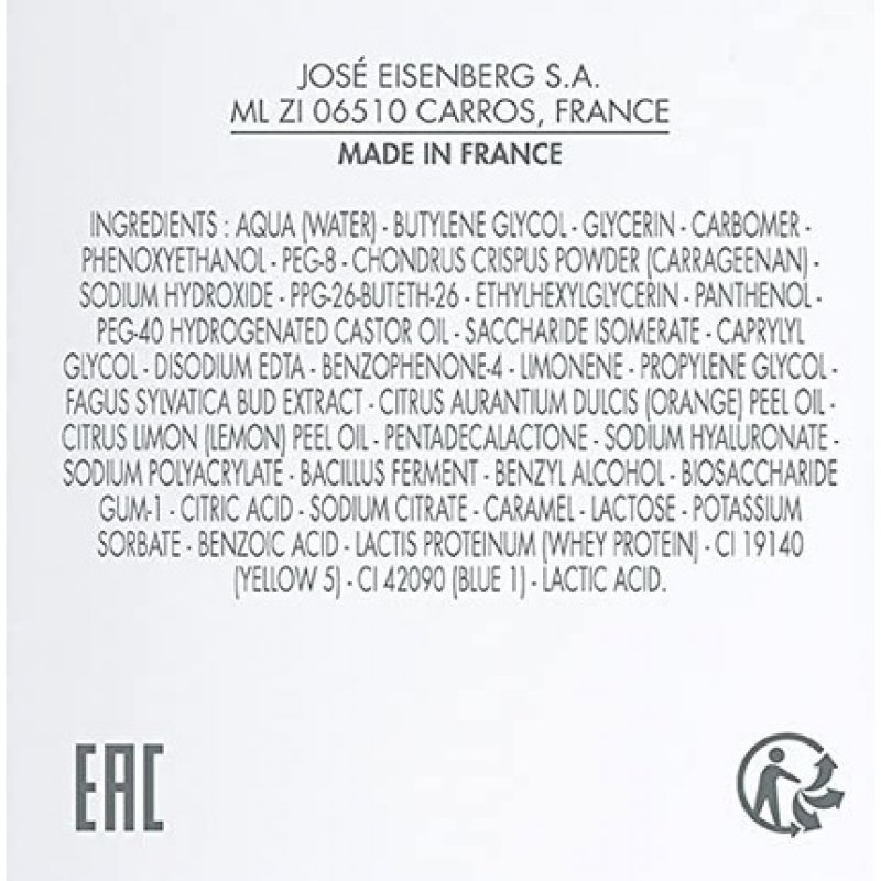 Face Care by Eisenberg All-Over Moisturising Mask 75ml