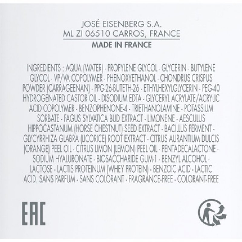 Eisenberg Regenerating Serum with Lifting Effect 30ml