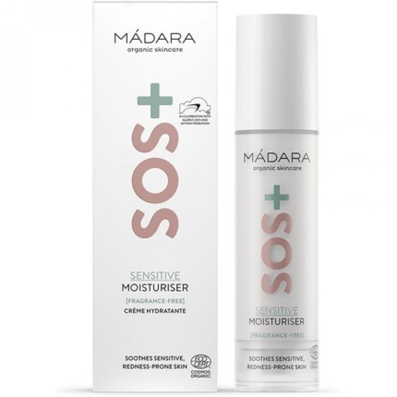MÁDARA Organic Skincare SOS Sensitive Moisturiser 50ml