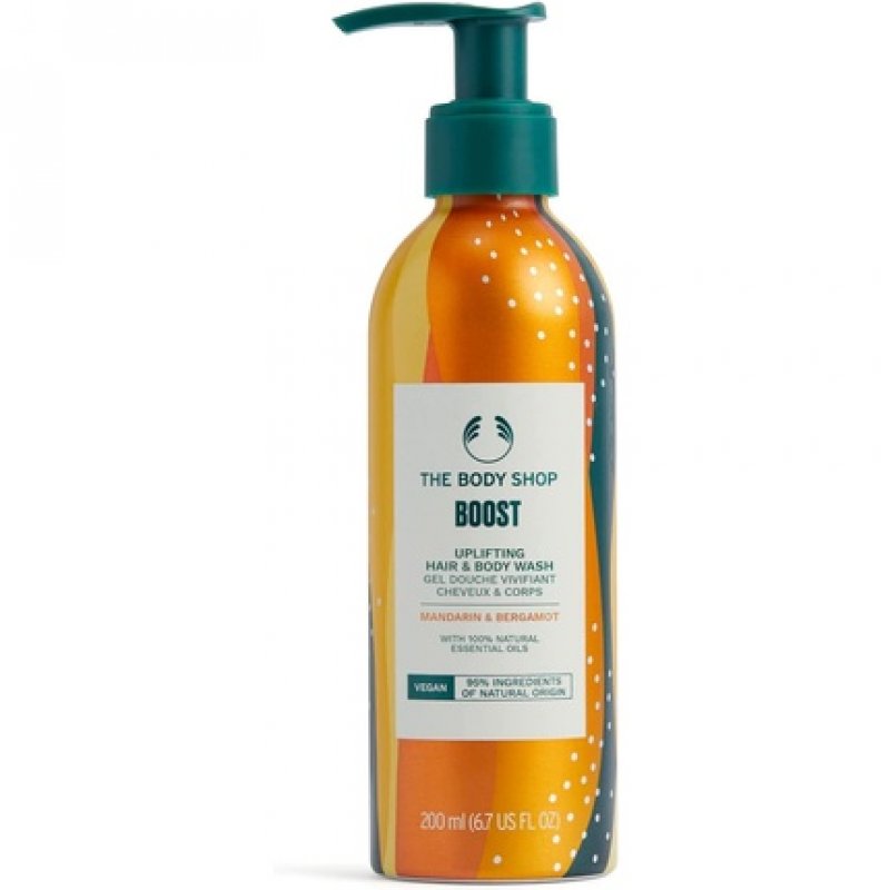 The Body Shop Boost Uplifting Hair & Body Wash 200ml