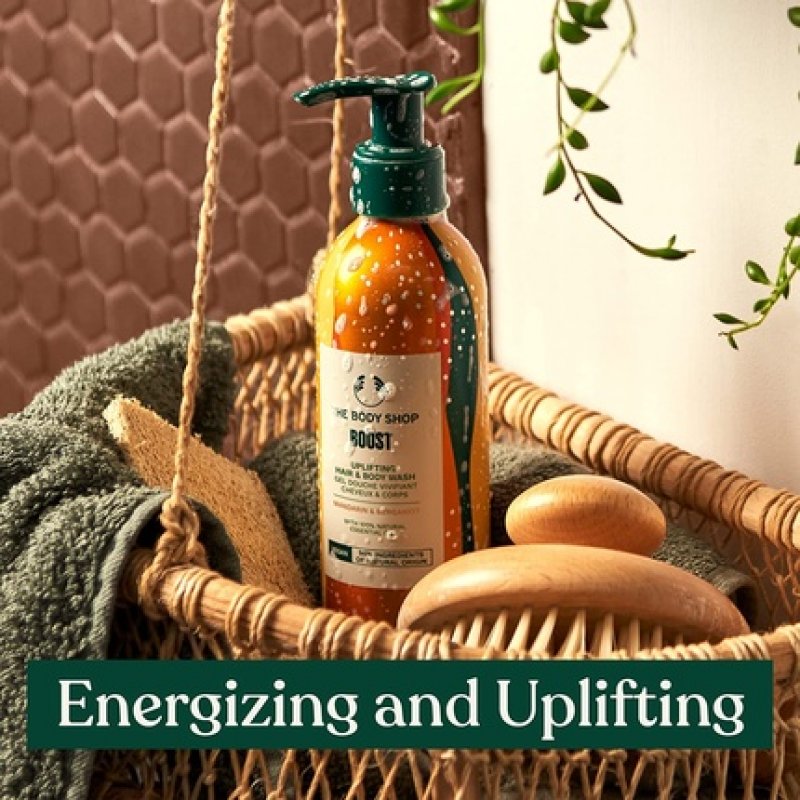 The Body Shop Boost Uplifting Hair & Body Wash 200ml