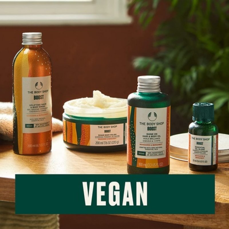 The Body Shop Boost Uplifting Hair & Body Wash 200ml