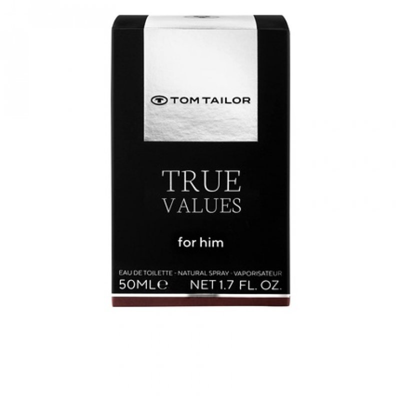 TOM TAILOR True Values for Him Eau de Toilette 50ml