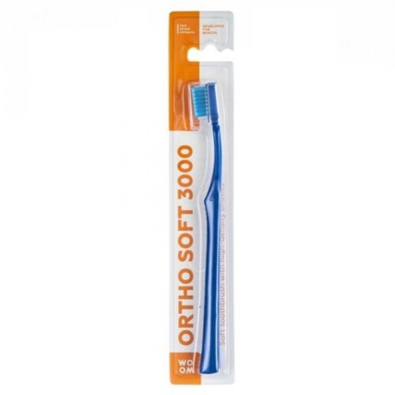 WOOM Ortho Soft 3000 Orthodontic Toothbrush