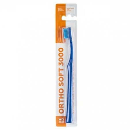 WOOM Ortho Soft 3000 Orthodontic Toothbrush
