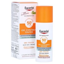 Eucerin Sun Oil Control Tinted Face Gel-Cream SPF 50 Light