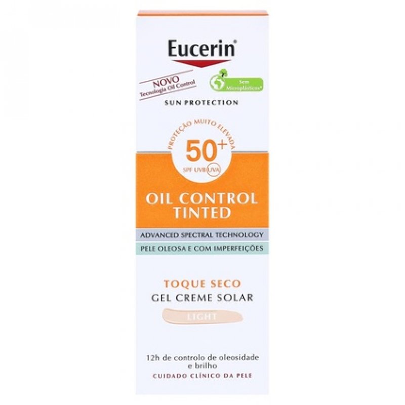 Eucerin Sun Oil Control Tinted Face Gel-Cream SPF 50 Light