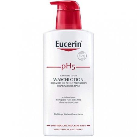 Eucerin pH5 Body and Face Wash Lotion with Pump 400ml