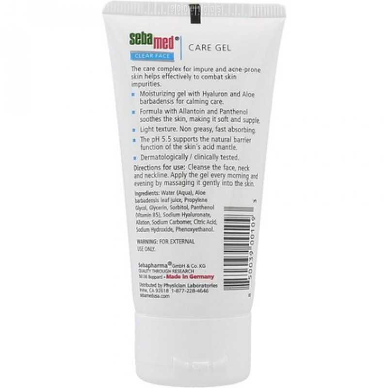 Sebamed Clear Face Care Gel 50ml