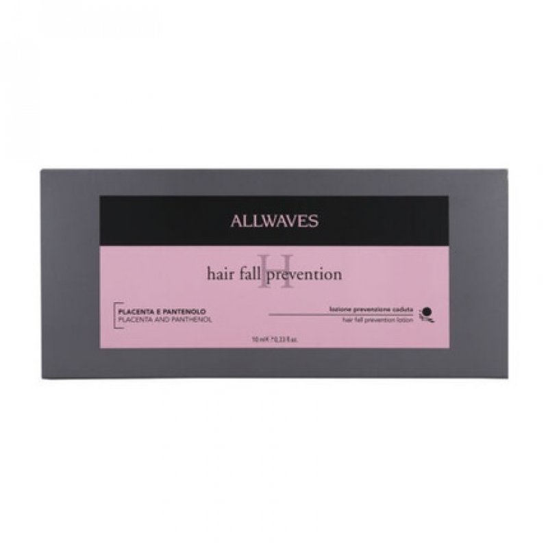 Allwaves Lotion Anti Hair Loss Placenta & Panthenol Ampoules for Hair Loss