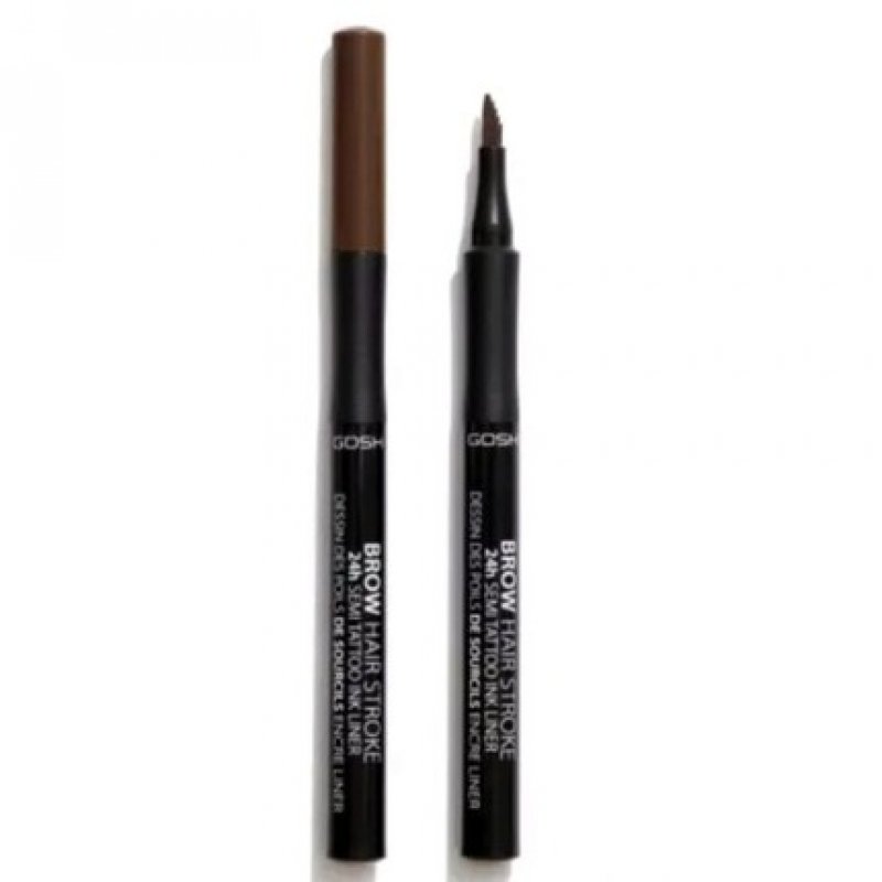 GOSH Brow Hair Stroke 24h Semi-Permanent Tattoo Ink 003 Dark Brown
