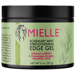 Mielle Rosemary Mint Strengthening Edge Gel for Sleeking and Taming Hair 57g