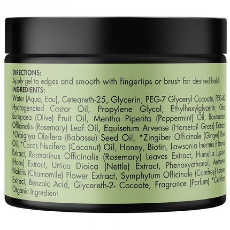 Mielle Rosemary Mint Strengthening Edge Gel for Sleeking and Taming Hair 57g