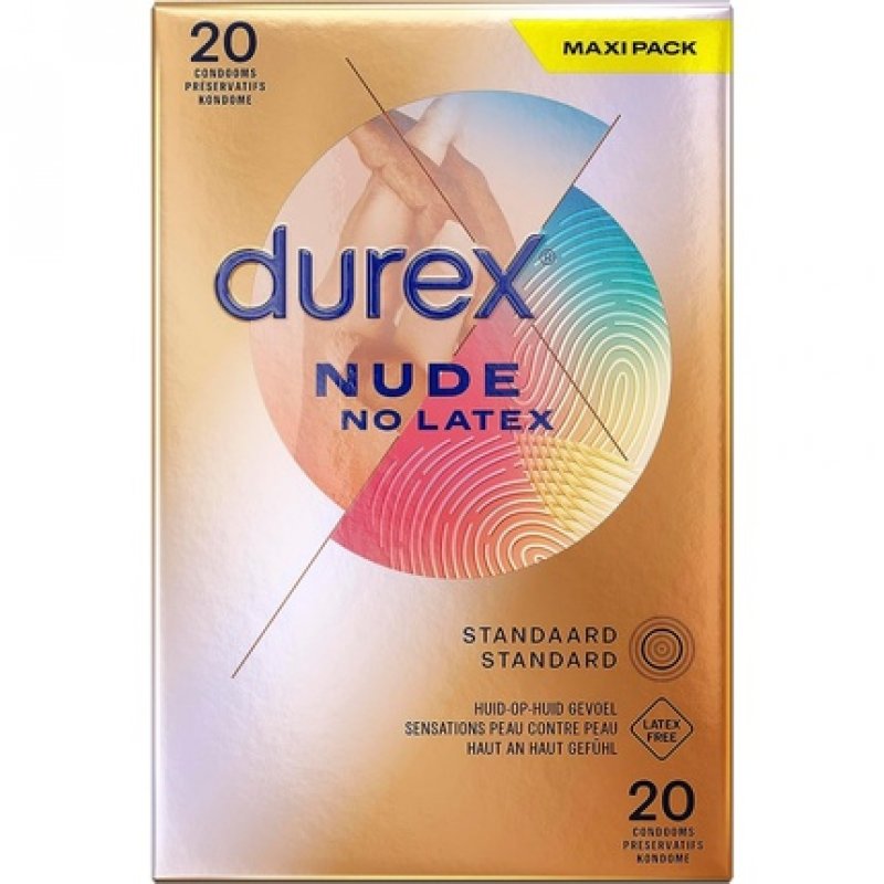 Durex Condoms Transparent One Size 20 Count