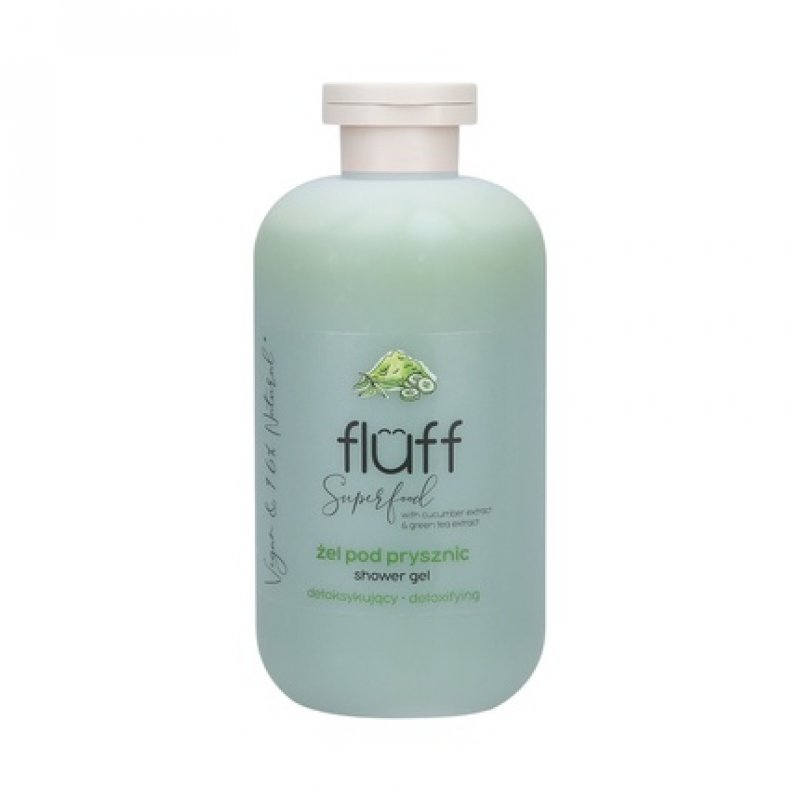 Fluff Detoxifying Cucumber Green Tea Body Wash 500ml