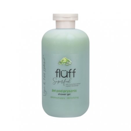 Fluff Detoxifying Cucumber Green Tea Body Wash 500ml