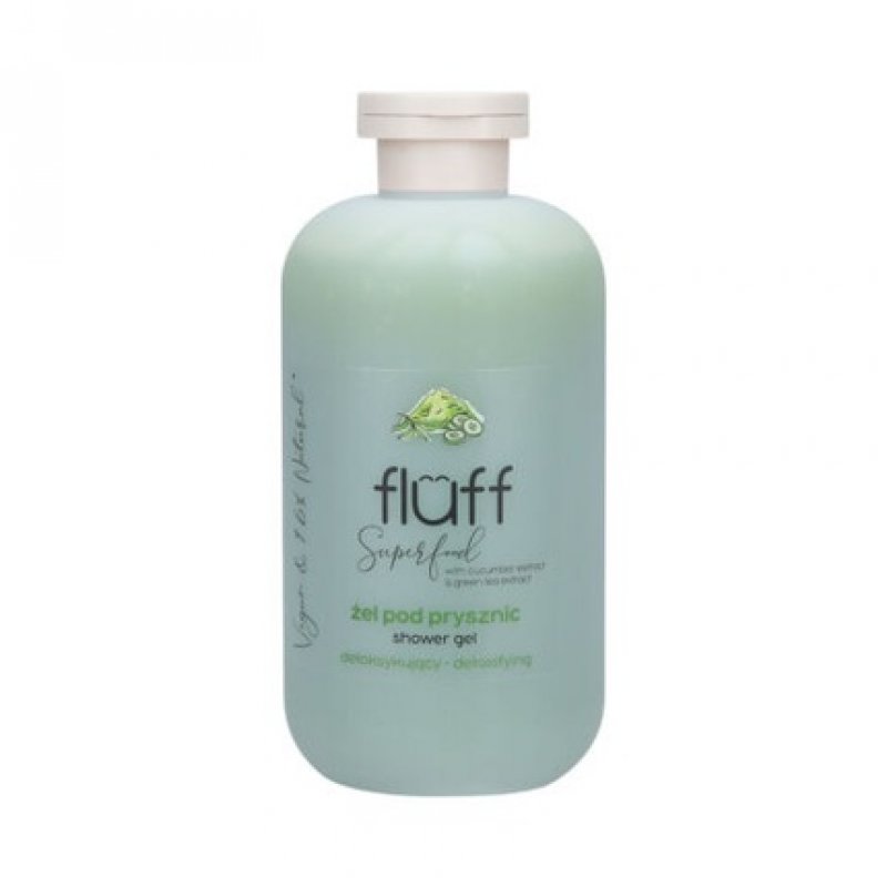 Fluff Detoxifying Cucumber Green Tea Body Wash 500ml