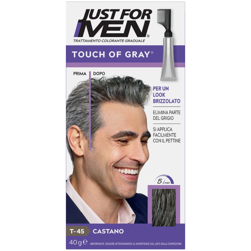 Just For Men Touch Of Grey couleur de cheveux Marron 40 g