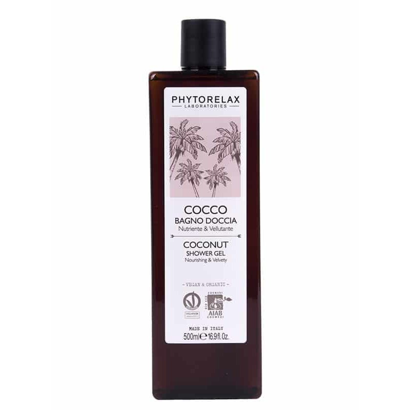 Phytorelax Laboratories Cocco Vegan & Organic Shower Nutrie Velvet Wrapped 500ml