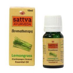 SATTVA Aromatherapy Essential Oil Lemongrass 10ml