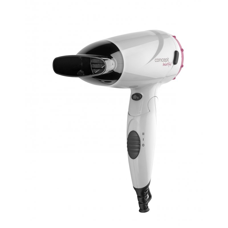 Concept VV5740 sèche-cheveux 1500 W Rose, Blanc