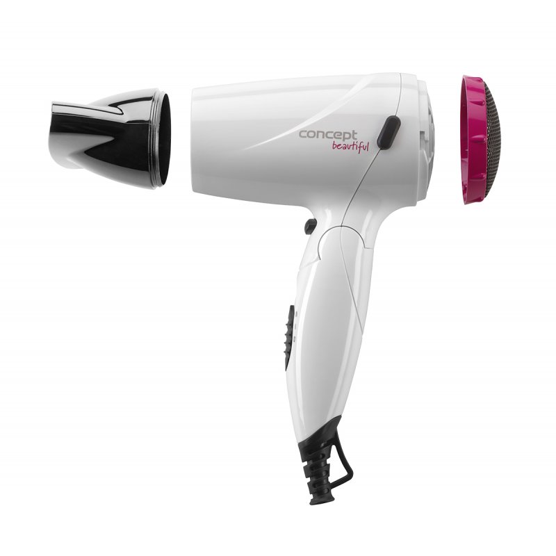 Concept VV5740 hair dryer 1500 W Pink, White