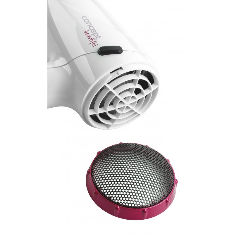 Concept VV5740 hair dryer 1500 W Pink, White