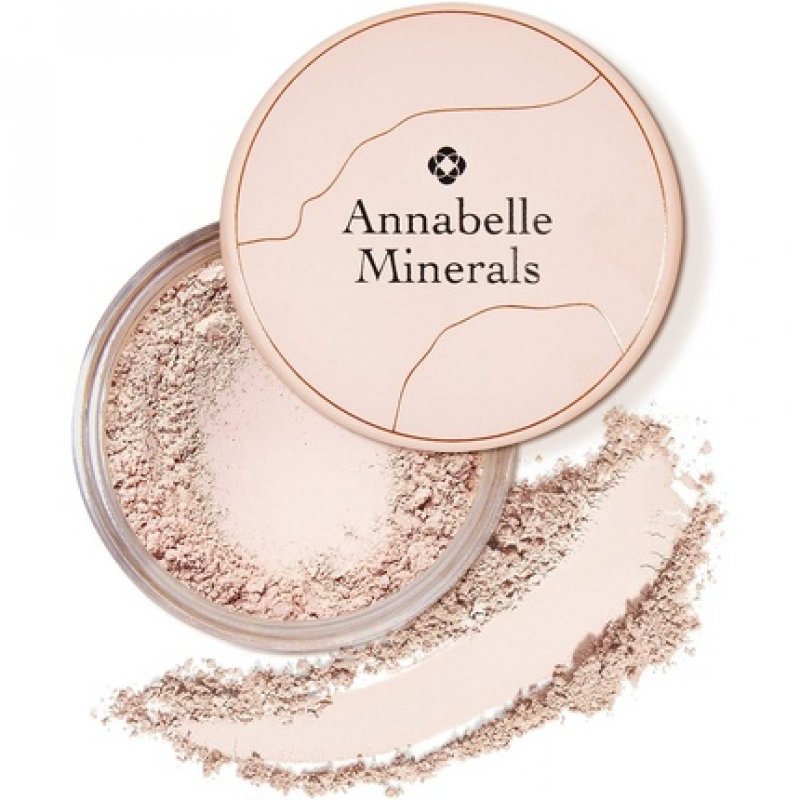 Annabelle Minerals Coverage Mineral Foundation with SPF and Natural Ingredients Full Coverage 10g Natural Light
