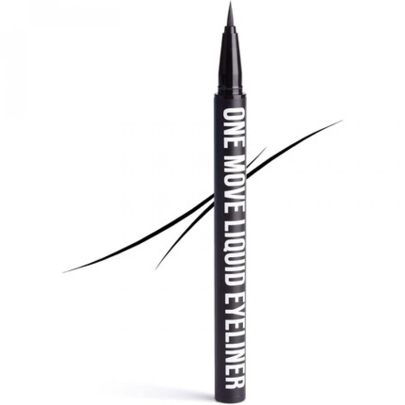 INGLOT One Move Liquid Eyeliner Black Gel Liner Waterproof Smudge Proof High Pigmentation Vegan