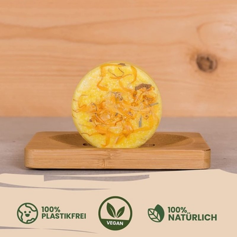 Vegan Shampoo Bar Chamomile Down & Carry On 70g