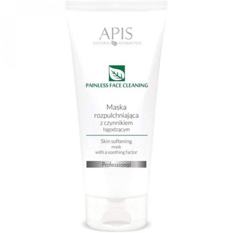 APIS Pain Free Cleaning Loosening Cream Mask with Linseed and Mint Extract 200ml