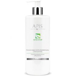 Apis Professional Acne Stop Cleansing Antibacterial Tonic with Green Tea 500ml