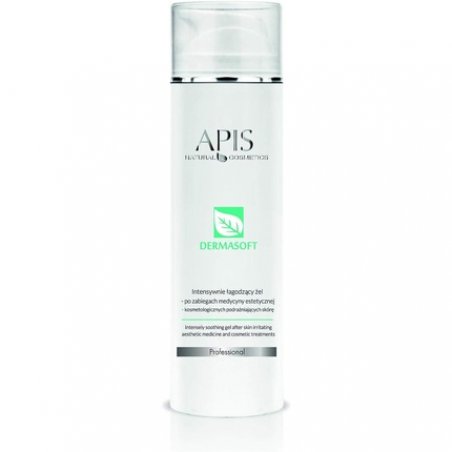APIS Dermasoft Intensive Soothing Gel for Aesthetic Medicine and Cosmetology After Skin Irritating Treatments 200ml