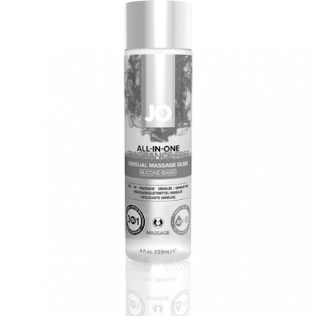 System Jo Sensual Massage Oil Unscented 4 Ounce Bottle