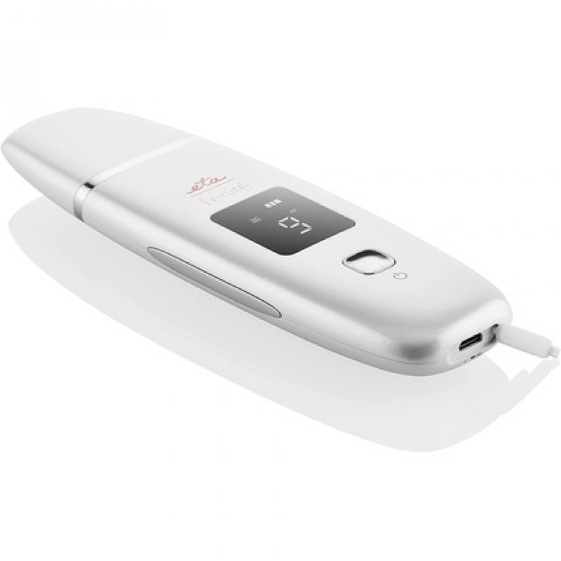 ETA Fenite Ultrasonic Exfoliating Device Pore Cleaner Face Cleansing Galvanic Peeling 100min Battery Life - Ideal Gift
