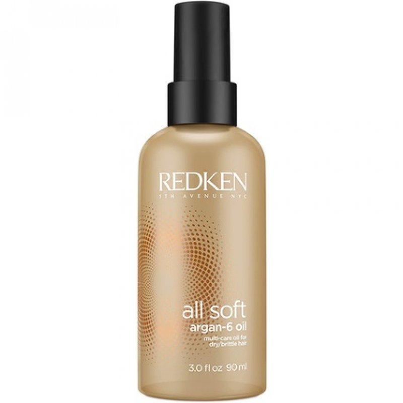 Redken All Soft Argan-6 Oil Multi-Care Oil for Dry/Brittle Hair 90ml 3.0 fl.oz.