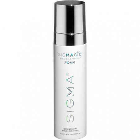 Sigma Beauty Professional Sigmagic Foam Makeup Brush Cleansing Shampoo 6.76 fl.Oz