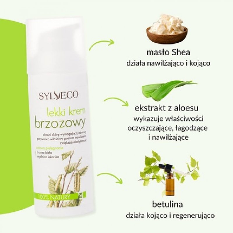 SYLVECO Gentle Hypoallergenic Birch Cream 50ml